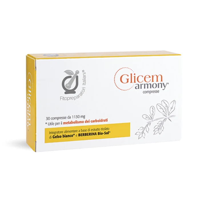 Fitopreparatori Italiani Glicem Armony 30 Compresse