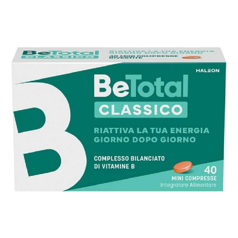 BeTotal integratore Vitamina B Mente e Corpo - 40 Compresse