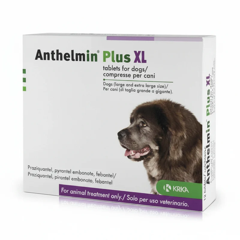 Anthelmin Plus Xl 2 Compresse per Cani