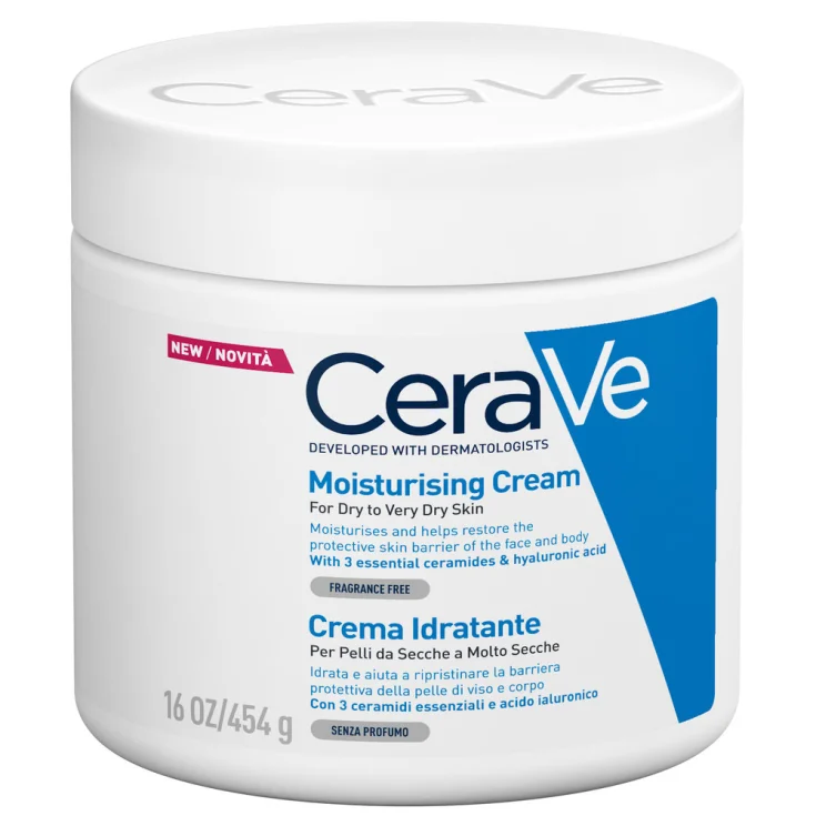 Cerave Crema Idratante Viso e Corpo 454g
