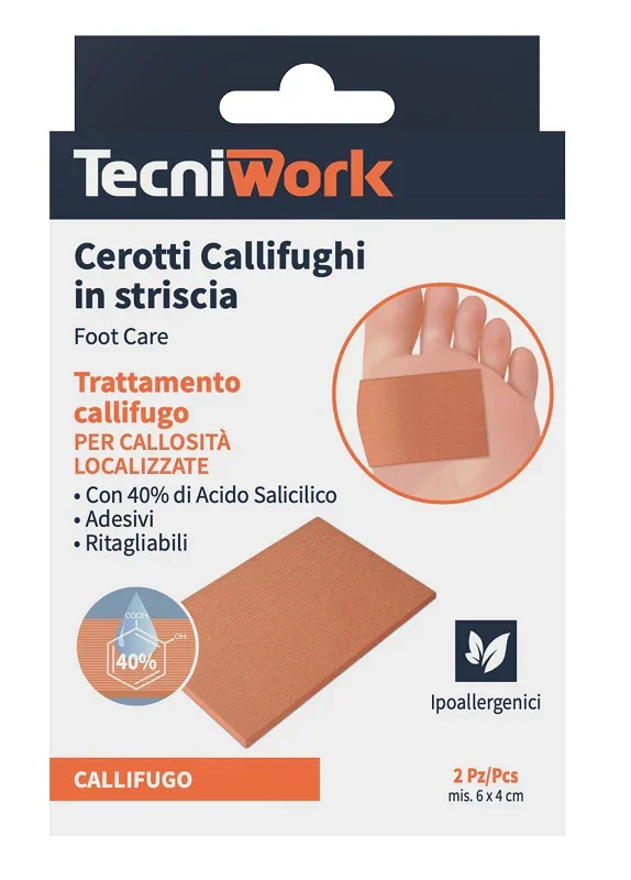 CEROTTI CALLIFUGHI IN STRISCIA CONFEZIONE DA 2 PEZZI