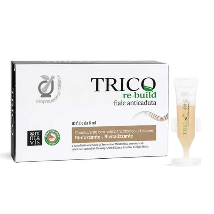 Fitopreparatori Italiani Trico Re-build Fiale Anticaduta Capelli 10x8ml