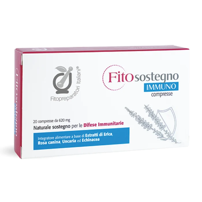 Fitopreparatori Italiani Fitosostegno Immuno 20 Compresse