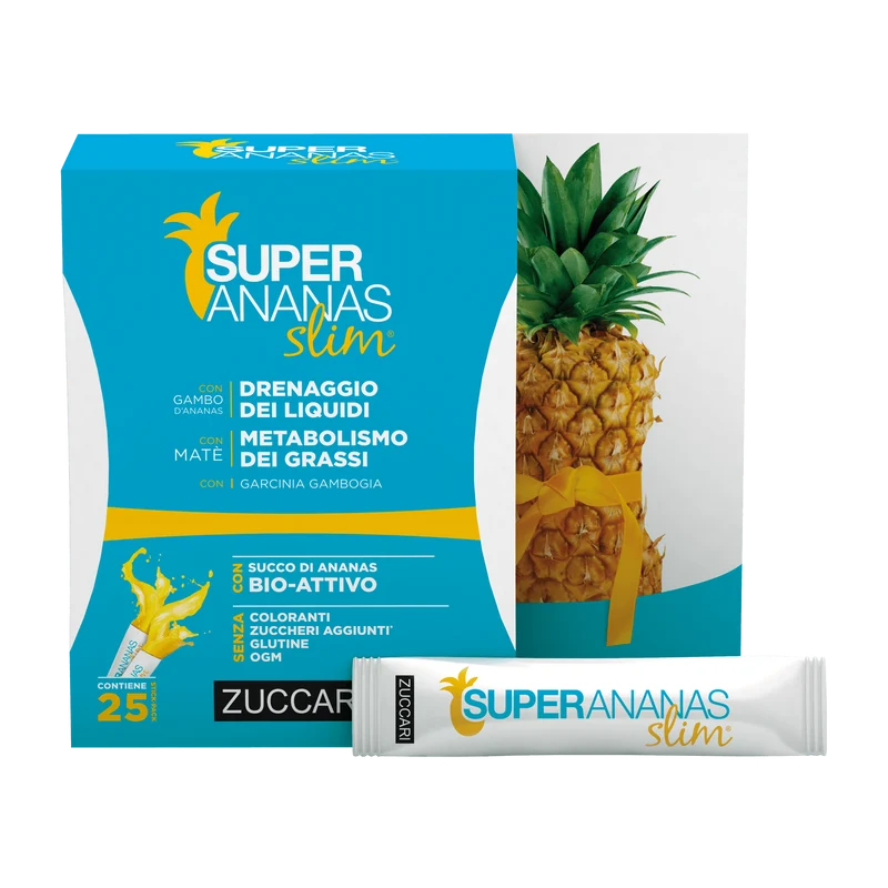 Zuccari Super Ananas Slim drenante - 25 stick