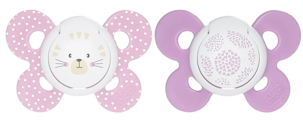 Chicco succhietto comfort girl in silicone 6-16 mesi 1 pezzo