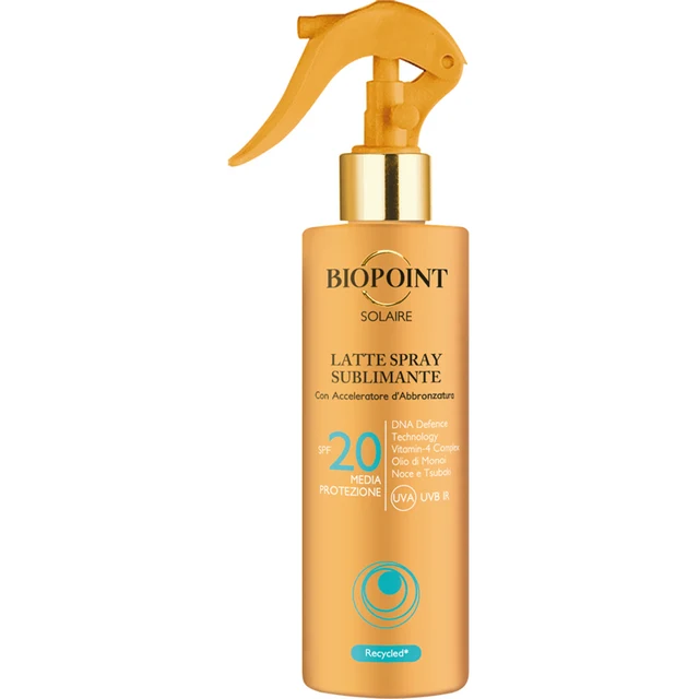 Biopoint Latte Spray Sublimante SPF20+