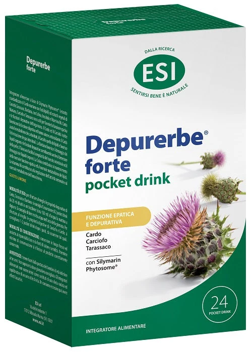Esi Depurerbe Forte Pocket Drink 24 Pezzi 20 ml