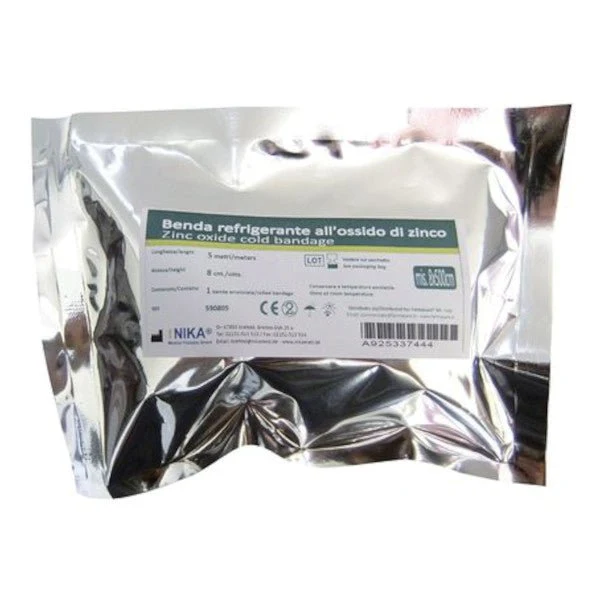 Benda refrigerante ossido zinco 10×500 cm