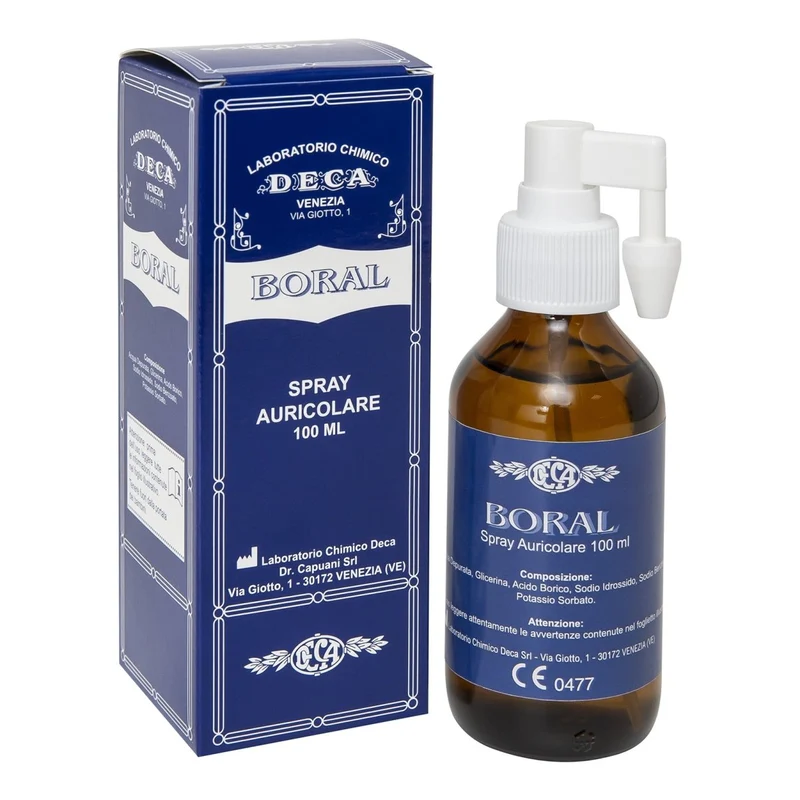 Boral spray auricolare 100 ml disgregante cerume