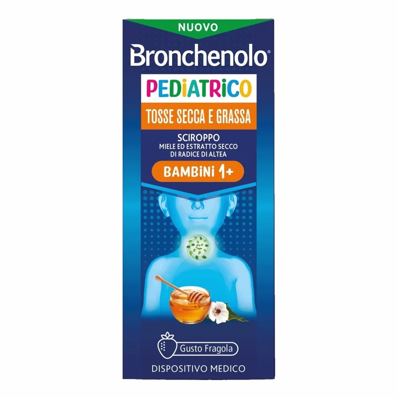 Bronchenolo sciroppo bambini 120 ml fluidificante