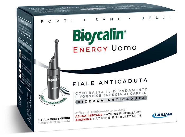 Bioscalin Energy 10 Fiale Anticaduta Uomo