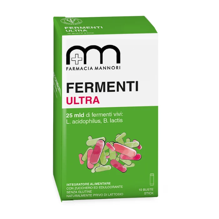 Fermenti Ultra Fermenti Lattici 25mld 10 Buste Stick Farmacisti Preparatori