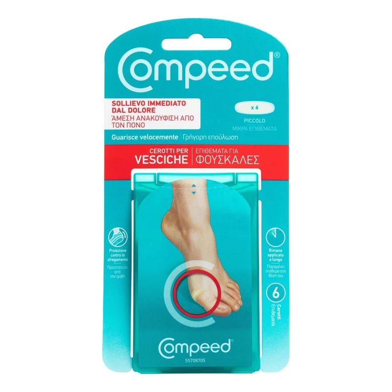 Compeed vesciche formato piccolo 6 cerotti