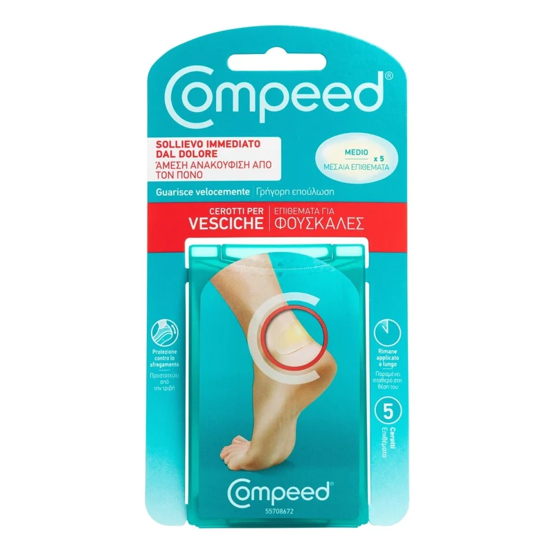 Compeed vesciche formato medio 5 cerotti