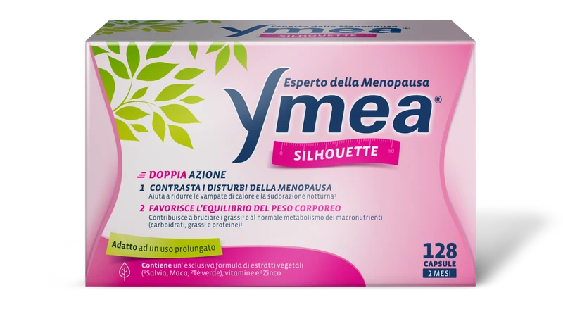 Ymea Silhouette 128 Capsule Integratore per Menopausa
