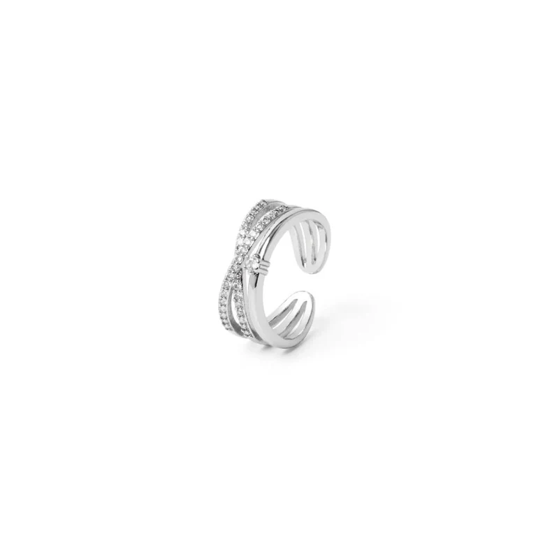 Anello top a tre strisce Rania