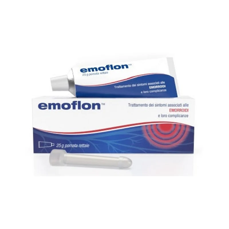 Emoflon pomata rettale 25 g emorroidi