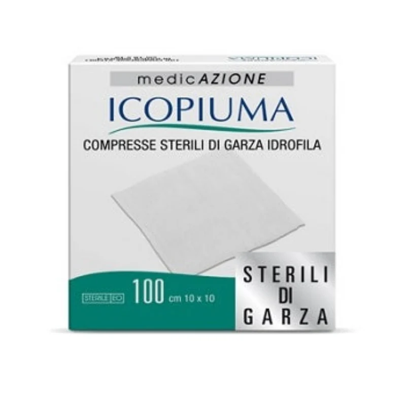 Garza Icopiuma 10×10 cm 100 pezzi sterile
