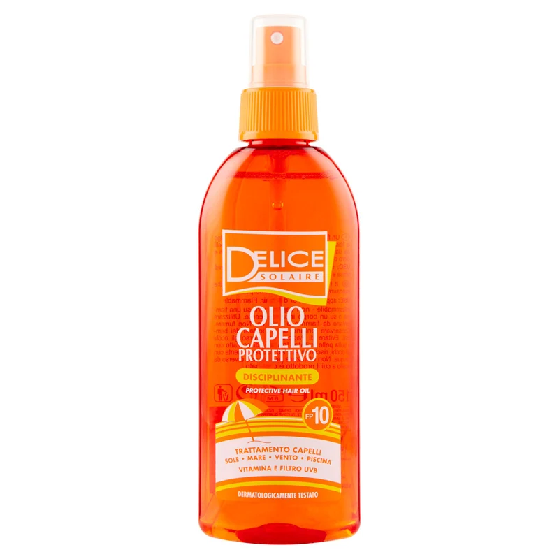 Delice Solaire Olio Capelli Protettivo Disciplinante FP10 150 ml