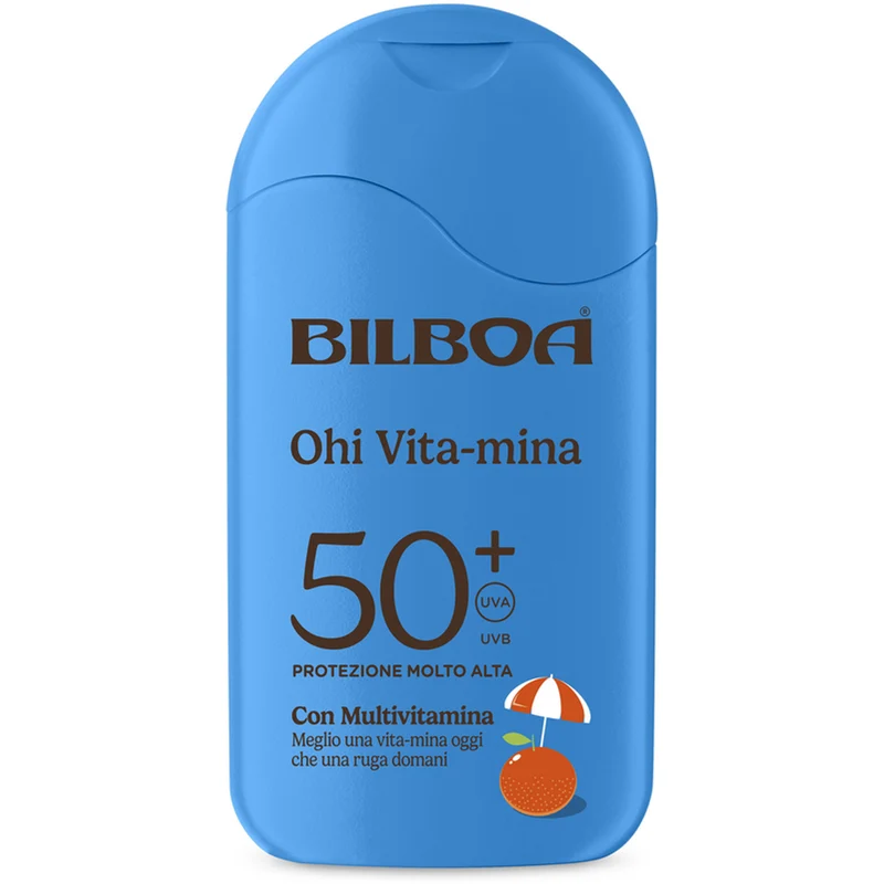 Bilboa Ohi Vita-mina 50+ Protezione Molto Alta con Multivitamina 200 ml