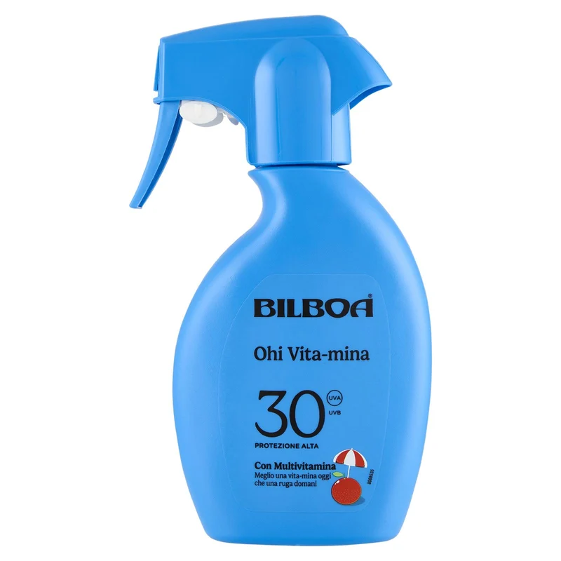Bilboa Ohi Vita-mina 30 Protezione Alta con Multivitamina 250 ml
