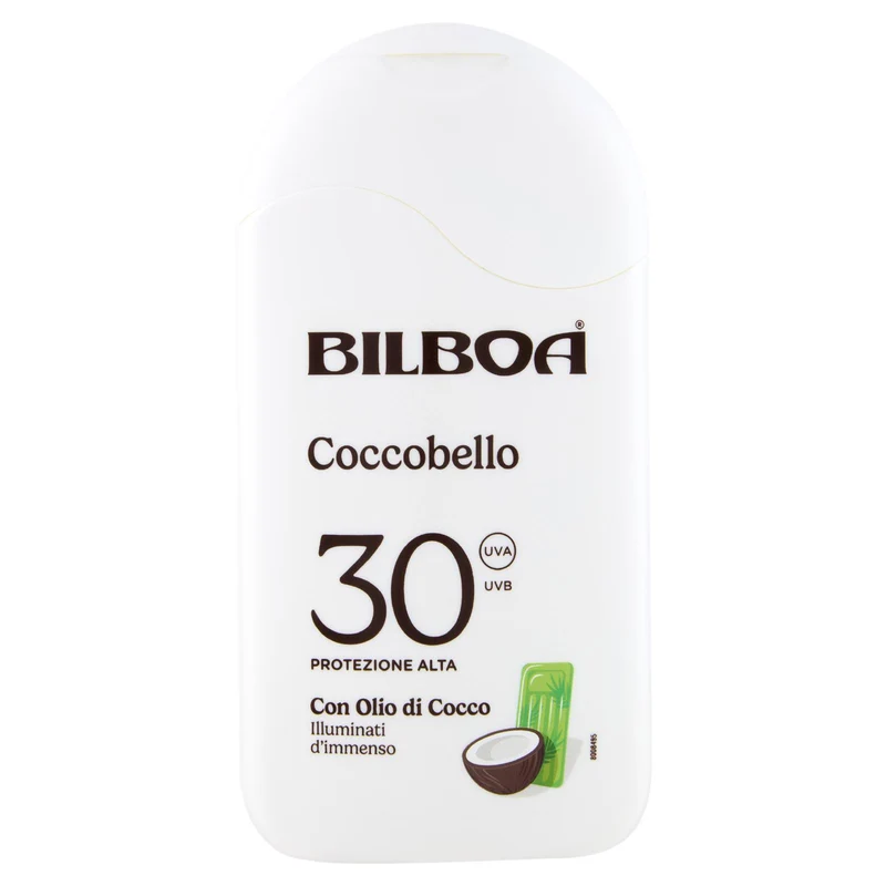 Bilboa Coccobello 30 Protezione Alta con Olio di Cocco 200 ml