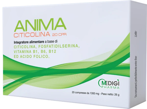 Anima citicolina 20 compresse