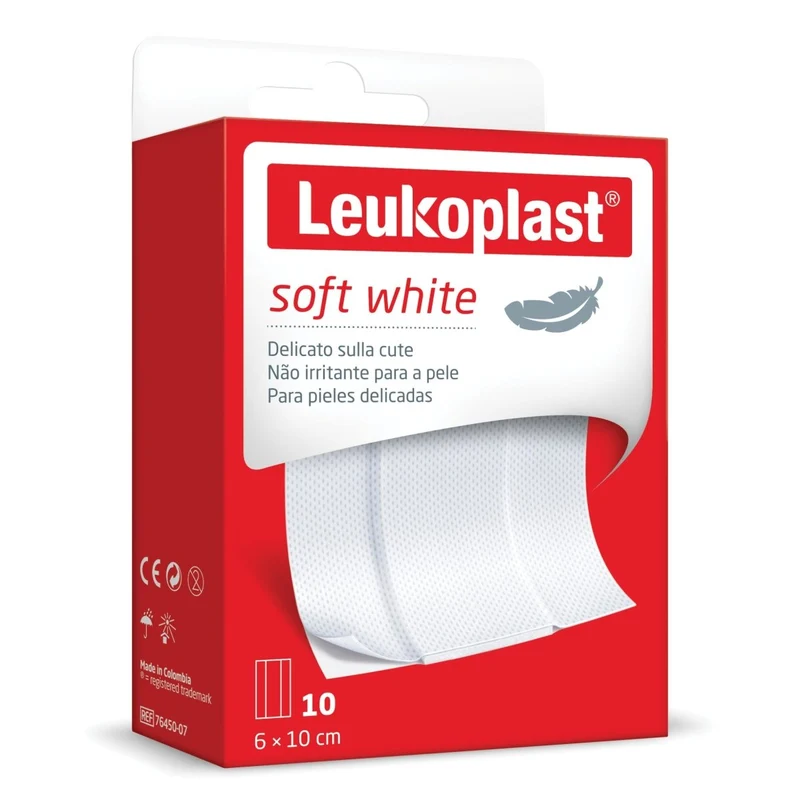 Leukoplast Soft White 100×6 cm cerotto ipoallergenico