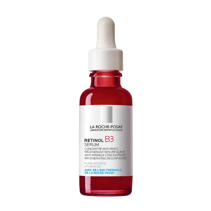 La Roche Posay Retinol B3, Siero Viso Concentrato Anti Età, Rigenerante e Levigante, 30ml
