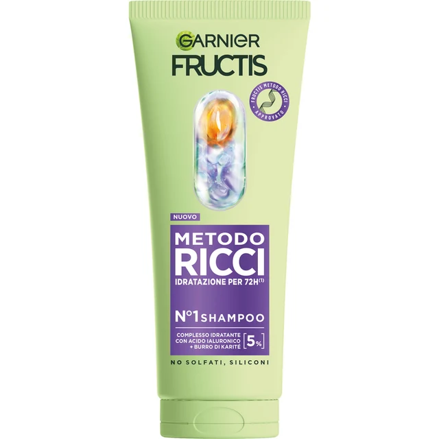 Fructis Metodo Ricci - Shampoo per idratare e detergere il riccio
