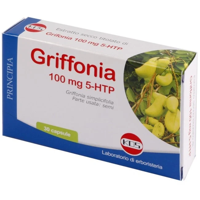 Kos Griffonia 100mg 5-HTP 30 Capsule