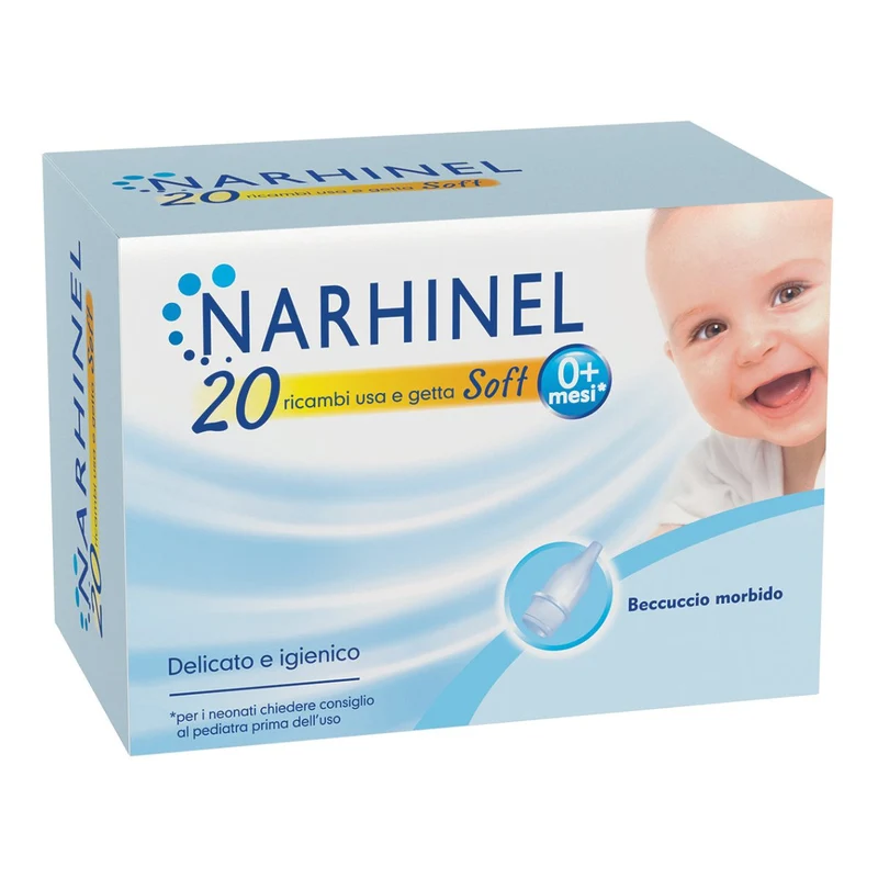 Narhinel 20 ricambi usa e getta soft