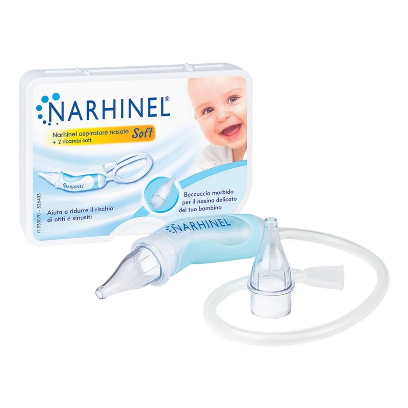 Narhinel aspiratore nasale soft + 2 ricambi