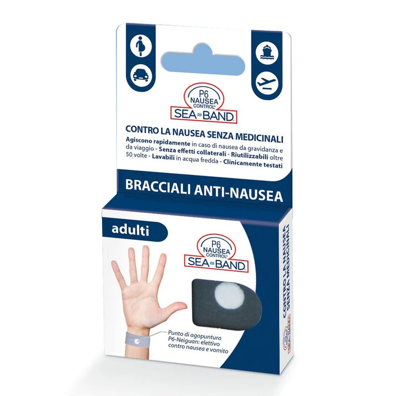 P6 Nausea Control bracciale adulto anti-nausea