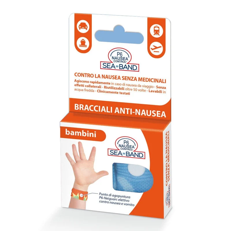 P6 Nausea Control bracciale bambino anti-nausea