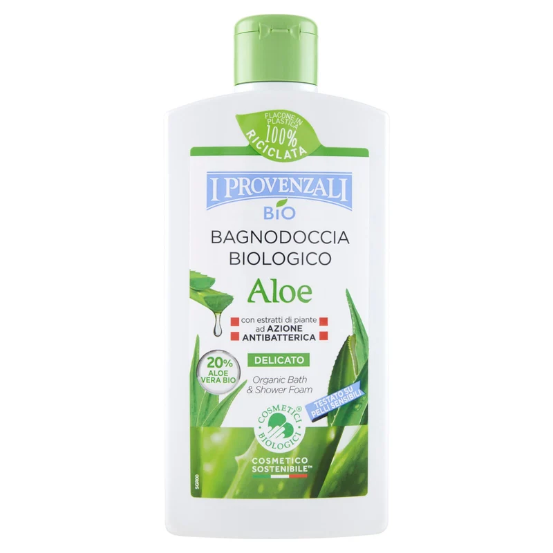 I Provenzali Bio Bagnodoccia Biologico Aloe Delicato 400 mL