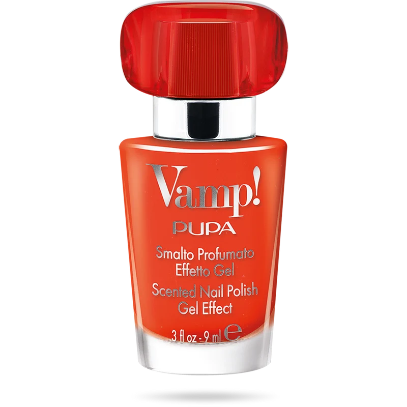Pupa Vamp Smalto Profumato Effetto Gel 210 Sexy Orange 9ml