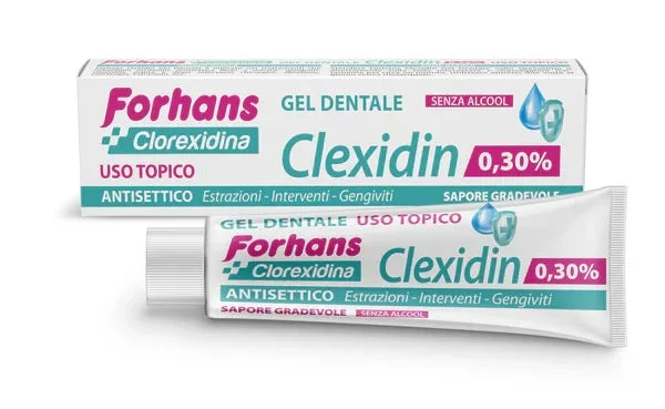 FORHANS CLEXIDIN COLLUTORIO IN GEL ALLA CLOREXIDINA 0,30% 30