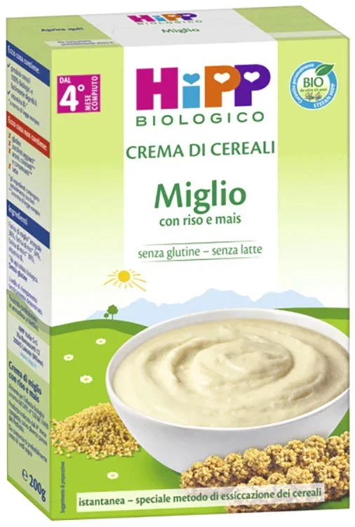 HIPP BIO CREMA CEREALI MIGLIO 200 G