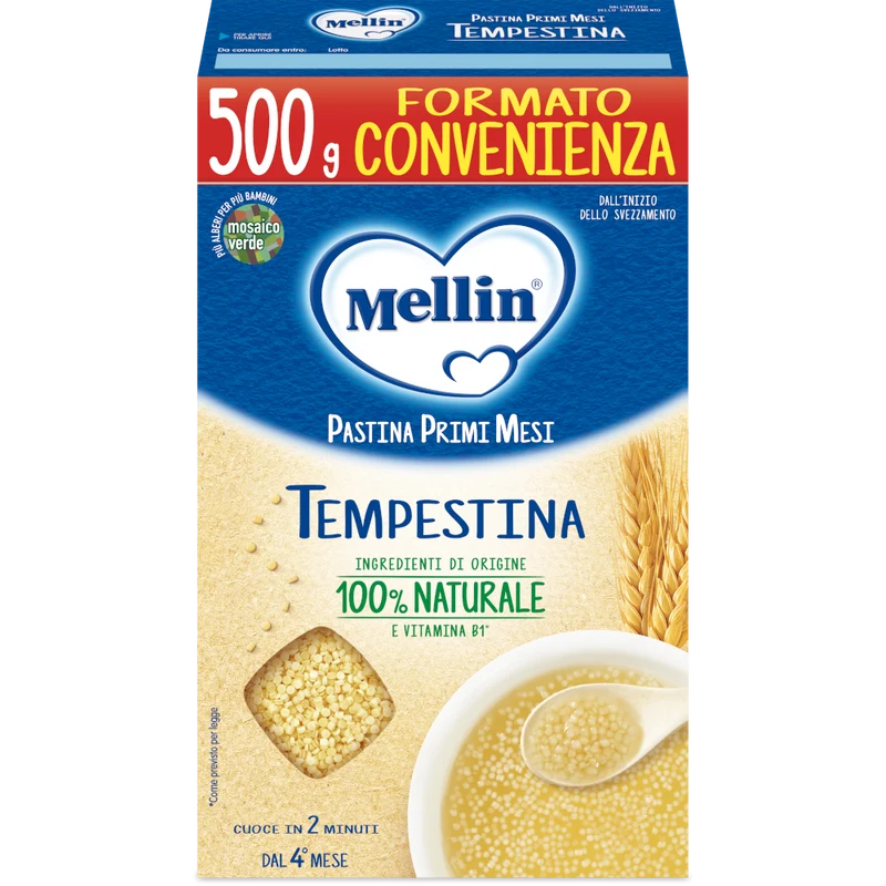Mellin Pasta Tempestine 500g