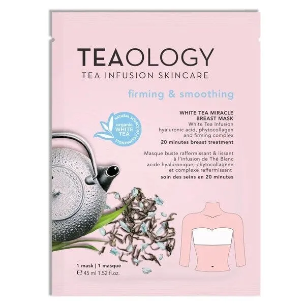 Teaology White Tea Maschera Seno In Tessuto Rassodante Levigante 45ml
