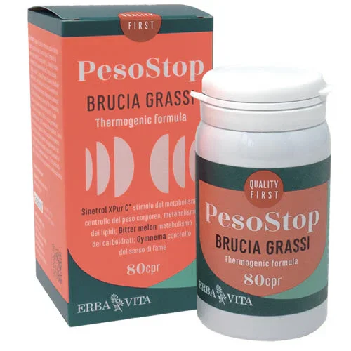 PESO STOP BRUCIA GRASSI 80 COMPRESSE