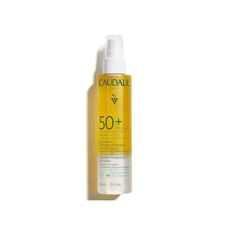 Caudalie Vinosun Protect Acqua Solare ad Altissima Protezione SPF50+ 150ml