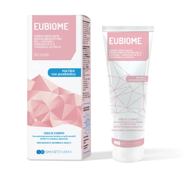 Eubiome Crema Idratante/Riequilibrante Pelli Sensibili Tendenza Atopica 150ml