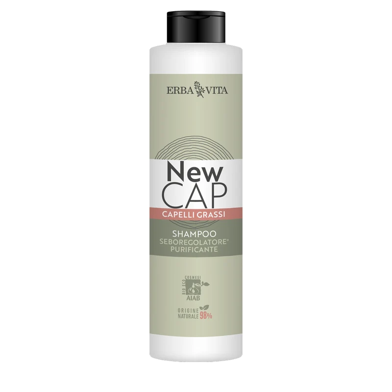 Erba Vita New Cap Shampoo Capelli Grassi 250ml