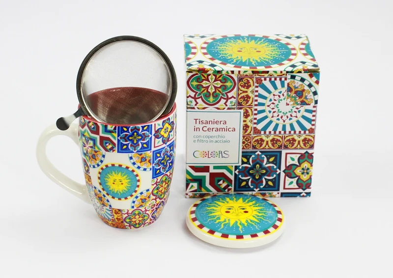 Colors Tisaniera In Ceramica Sunshine