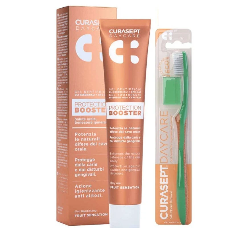Curasept Daycare Dentifricio Fruit Sensation 75ml + Spazzolino