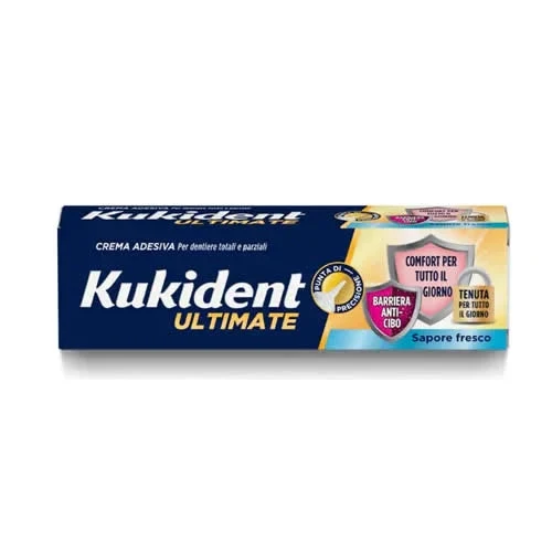 KUKIDENT ULTIMATE FRESCO CREMA ADESIVA DENTIERE 57 G