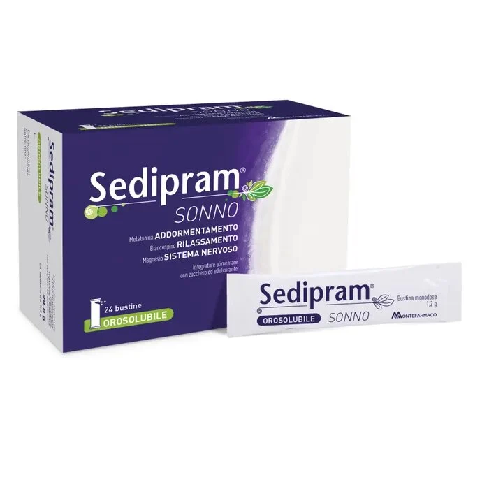 Sedipram Sonno 24 stick orosolubile