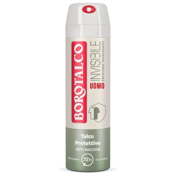 Borotalco Deodorante Uomo Spray Asciutto Invisibile 150ml